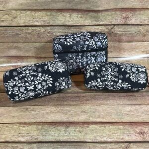 NWOT Vera Bradley makeup bag 3 piece set